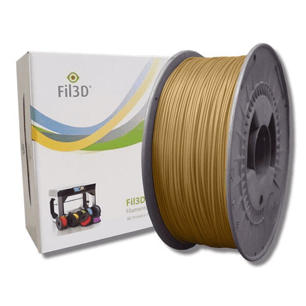 Filamento PLA Dourado Fil3D