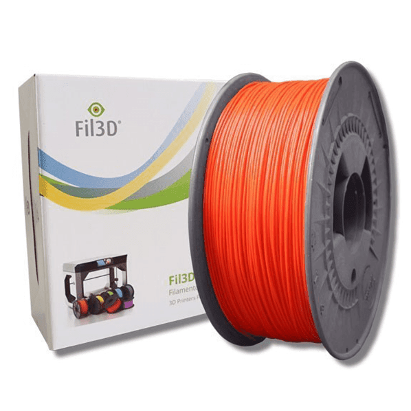 Filamento PLA Laranja Fil3D