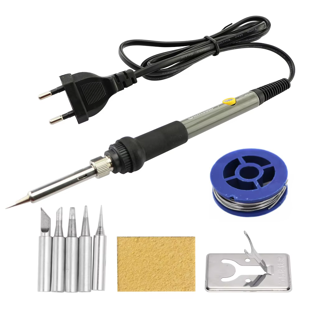 Ferro de Soldar 60W Kit c/ Acessórios