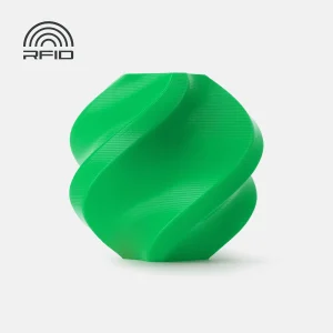 Rolo de filamento PLA Basic Bambu Green Bambu Lab 1kg com bobina reutilizável, compatível com sistemas AMS
