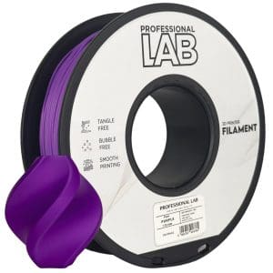 PLA+ Purple Professional Lab 1kg - Roxo – filamento 1,75 mm (±0,03) para impressões 3D resistentes e com excelente acabamento