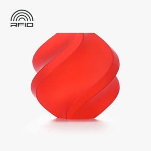 PLA Translucent Red Bambu Lab 1kg - Vermelho translúcido