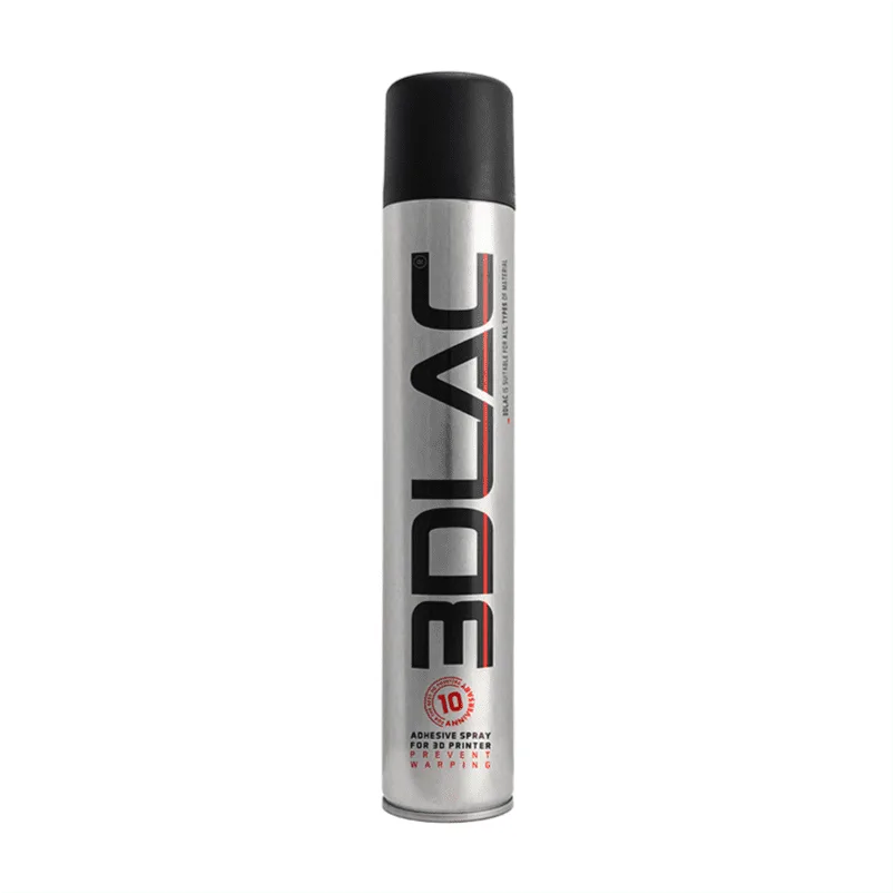 3DLac (Laca Aderente) Spray 400ml — spray adesivo para aumentar a aderência à mesa de impressão 3D e reduzir warping